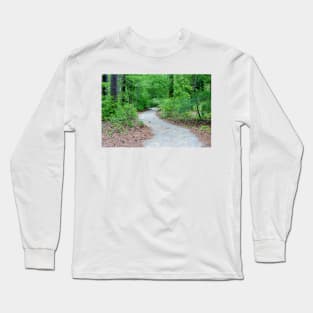 Path Through The Woods Long Sleeve T-Shirt